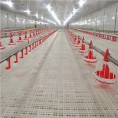 Podea din lamele din plastic pentru casa de pasari
